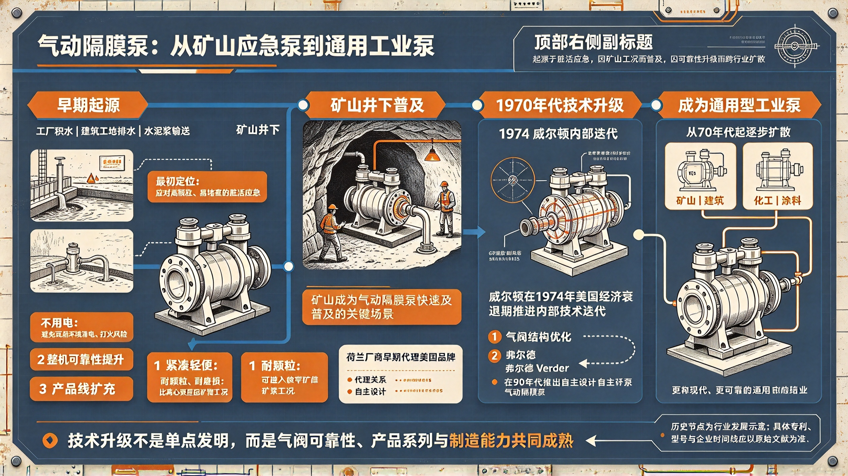不同材质气动隔膜泵适用环境图 (1) 不同材质气动隔膜泵适用环境图